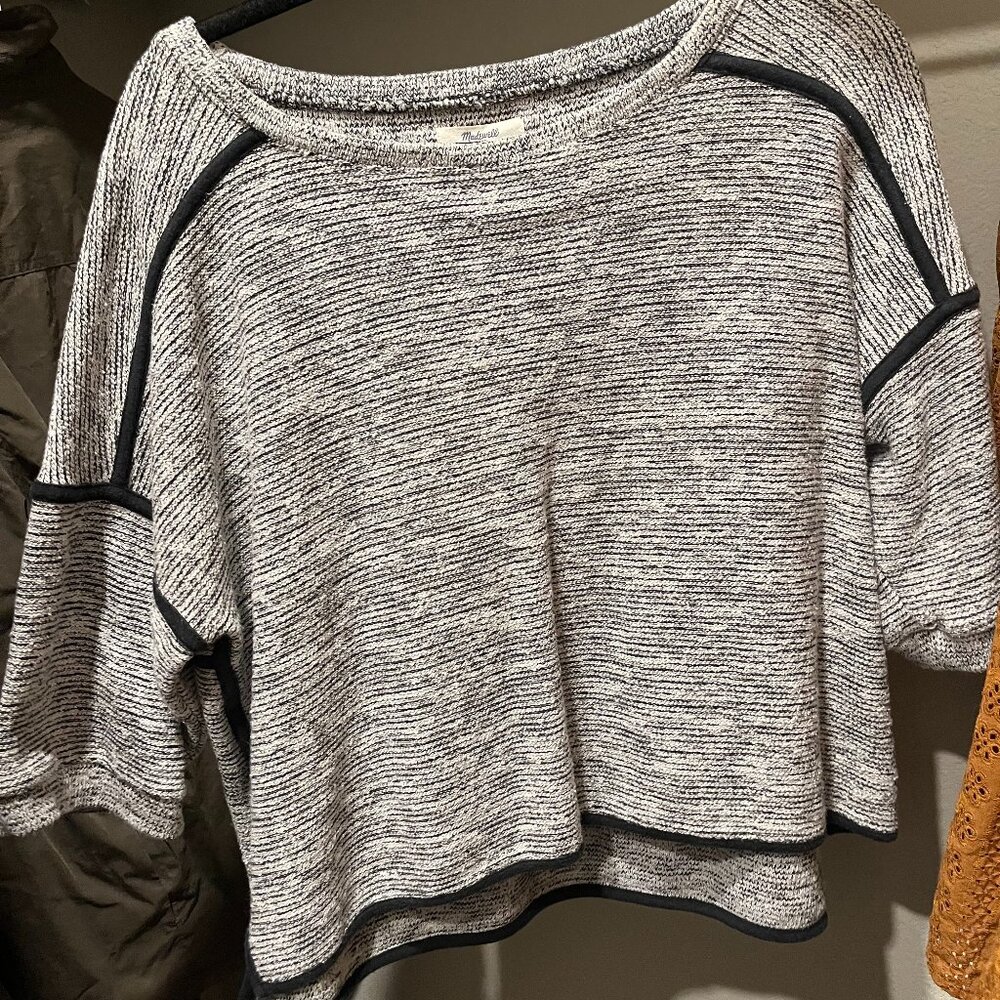 Madewell Short Sleeve Pullover Sweater